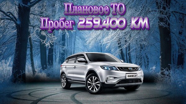 Первое ТО в новом году - пробег 259.350 км