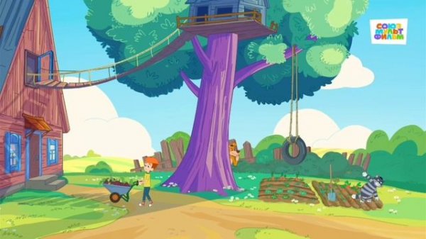 Новое Простоквашино 124 серия розыгрыш (с смешными шутками 🤣)