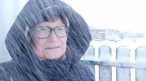 Последняя январская метель. Теплая шторка на дверь. Сало для себя и птицам. Живем в деревне