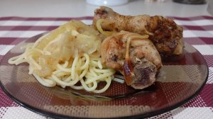 Куриные ГОЛЕНИ тушеные с репчатым луком!