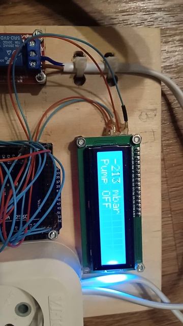 Работа самодельного вакуумного регулятора на Arduino смотреть онлайн