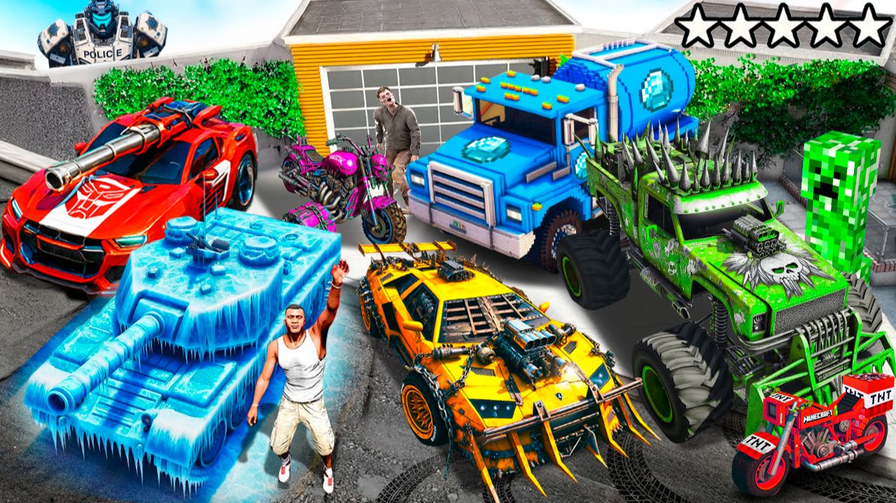 СОБРАЛ КОЛЛЕКЦИЮ САМЫХ РЕДКИХ МАШИН В ГТА 5! РЕАЛЬНАЯ ЖИЗНЬ ВОРОВ ОБЗОР МОДА GTA 5 ОНЛАЙН смотреть онлайн