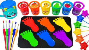 ИГРАЕМ В СЛАЙМЫ ЗАЛИВАЕМ РАЗНОЦВЕТНЫЕ СЛЕДЫ АСМР ВИДЕО ДЛЯ ДЕТЕЙ ДЕТСКИЙ КАНАЛ ИГРАЛКИ-ЗАЛИПАЛКИ