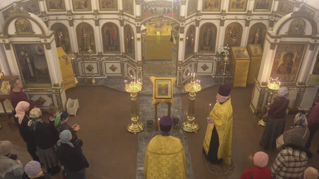 Запись трансляции 31 января 17:00. Всенощное бдение смотреть онлайн