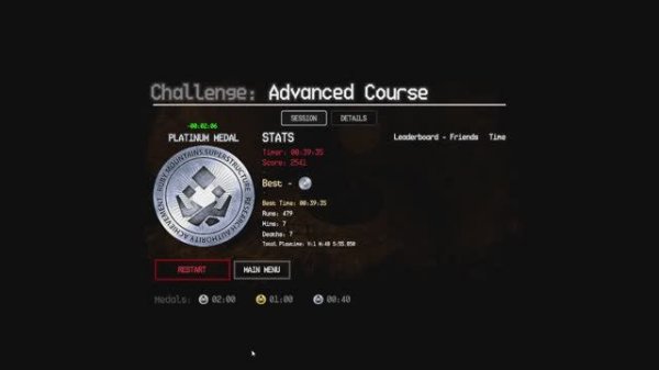 8 | White Knuckle | Advenced Course (Platinum 00:39:35) | Без комментариев
