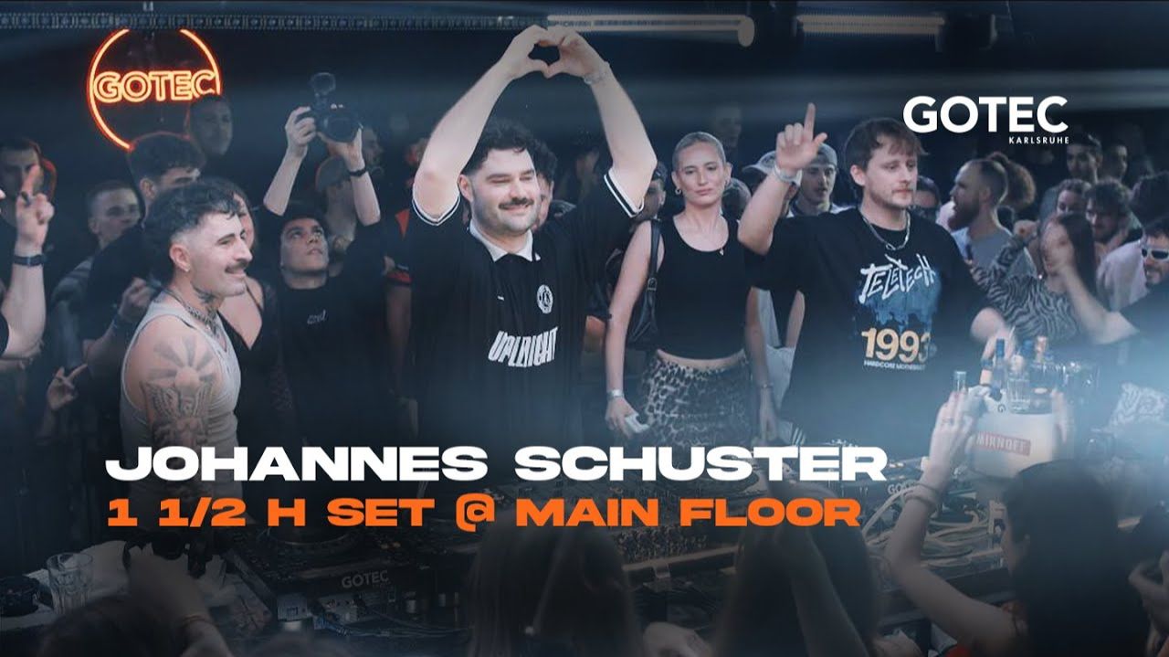 Johannes Schuster | Main Floor - Gotec Club | 1 1/2 H Bouce-Techno Set смотреть онлайн