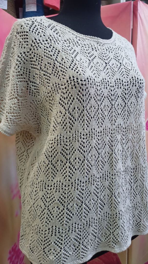 Мастер класс по вязанию Ажурной кофточки