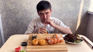 Mukbang ASMR|Подписывайтесь на канал🍣✨ 💜✨