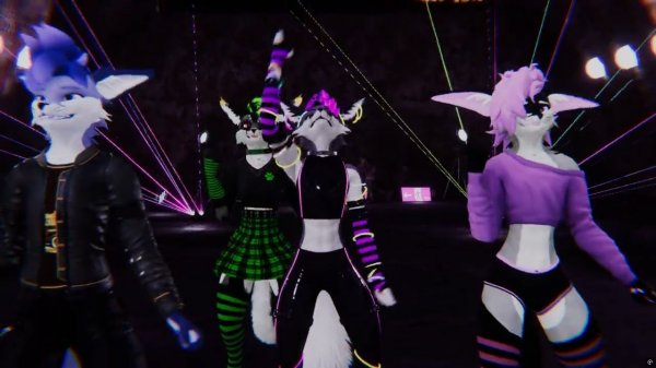 [VRChat Furry MMD]  | Rexouium Furry Dance 37 | Girls - aespa