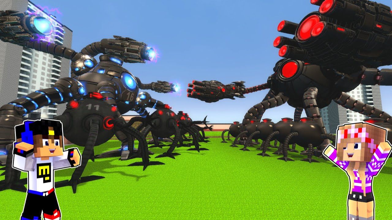 ОМНИДРОИДЫ ПРОТИВ КАМЕРАМЕН в МАЙНКРАФТ ДЕВУШКА НУБ И ПРО ВИДЕО ТРОЛЛИНГ ЕВГЕНБРО MINECRAFT Евгенбро смотреть онлайн