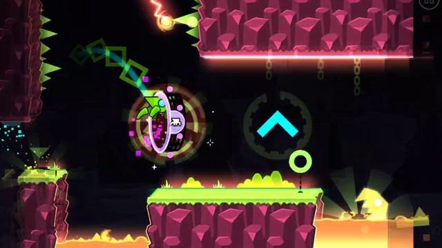 Играю в Geometry Dash