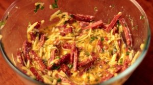 ЛАВАШ с СЫРОМ КОЛБАСОЙ и ЗЕЛЕНЬЮ. БЫСТРЫЙ и ПРОСТОЙ ЗАВТРАК или ОБЕД.