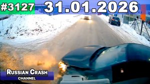 ДТП. Подборка на видеорегистратор за 31.01.2026 Январь 2026