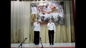 дуэт Аня Мендикова и Аня Москалюк - дуэты 2 место