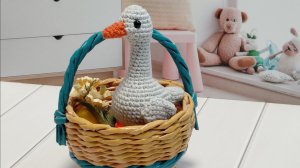 31.01.26 Отчет№4 в марафоне "Вязание=это серьезно 2" ВЭС-2. г.Рим . Гусь😊