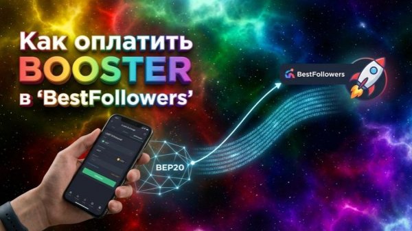 Как оплатить Booster в BestFollowers