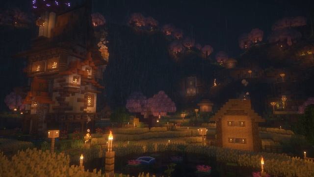 Раслабляющая музыка на фоне Minecraft Relax