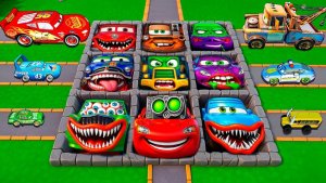 Машинки летают и прыгают! Развивающие мультики Машины помощники. Мультфильмы про машинки