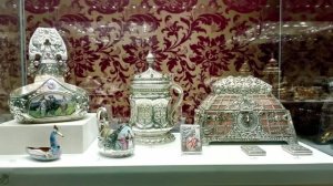 Погружение в Роскошь: Музей Фаберже в Шуваловском Дворце (Красная Гостиная, Русское Серебро)