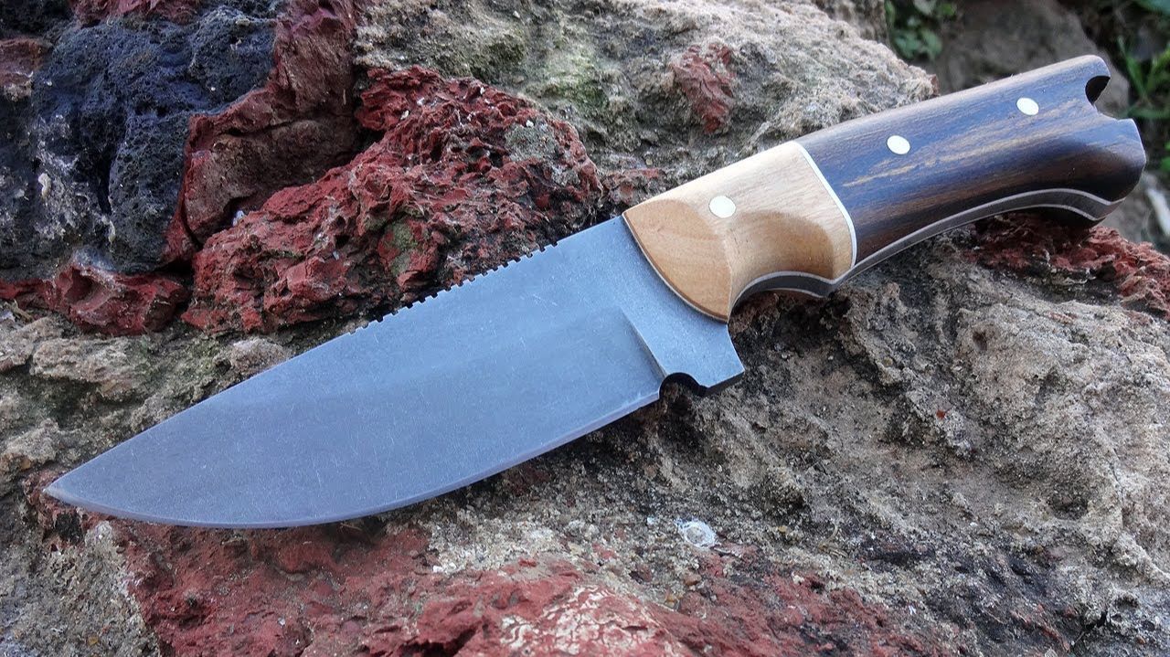 Изготовление простого ножа ручной работы