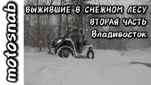 ВЫЖИВШИЕ В СНЕЖНОМ ЛЕСУ НА SHARMAX 1100 FORCE ВТОРАЯ ЧАСТЬ #motosnab #sharmax #снегоход #motovlog