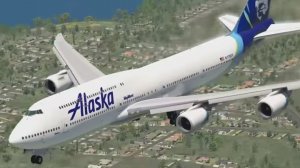 Гигантский Боинг 747 с вертикальным взлетом после обучения пилота | X-Plane 11