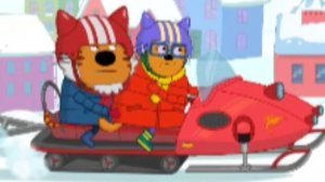 ТРИ КОТА.  МУЛЬТФИЛЬМ ИГРА. НОВАЯ СЕРИЯ. ЗИМНИЕ КАНИКУЛЫ. ИГРЫ ПО МУЛЬТИКАМ