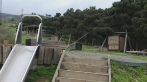 Парк отдыха сосновый бор рядом с крепости в Дербенте