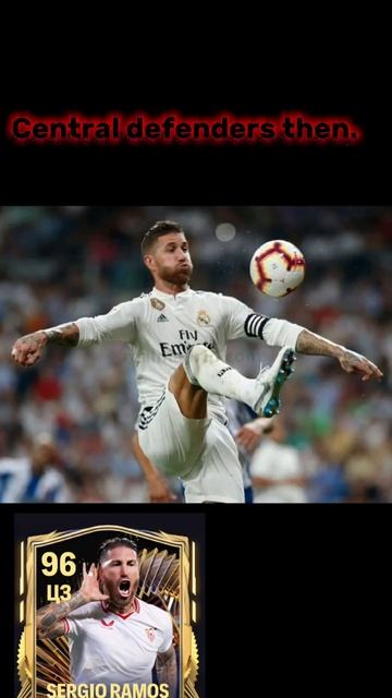 Central Defenders Now Vs Central Defenders Then