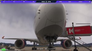 MSFS2024, A350-900 iniBuilds, GSX, AFL005, Vatsim, Sochi(URSS) - Istanbul(LTFM)