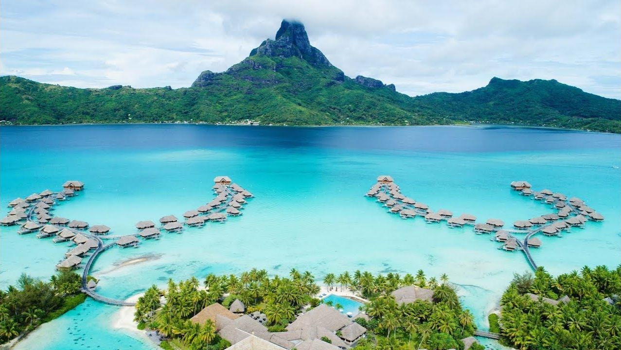 Райские острова и красивая музыка для релакса