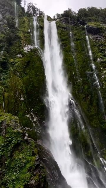 Водопады в Новой Зеландии🇳🇿