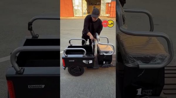 ️Трицикл Leopard C6 с кузовом в деле