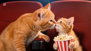 МУЛЬТФИЛЬМ ДЛЯ ДЕТЕЙ ,мультик для деток ,семья котят пошла в КИНО 🍿😺