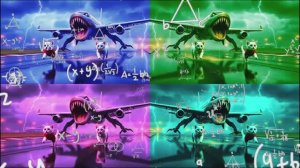 Мультики: Самолет пустился в пляс под Coffin Dance! 🚌🕺🎶