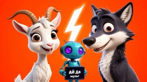 АЙ да мульт - Козёл и Волк. Музыкальная сказка, песня про козла и волка