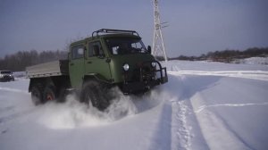 Вездеход СТМ-399602 (6х6) на шинах низкого давления 1300х700-21”