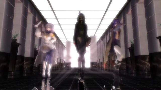 [MMD x Undertale au] HurlyBurly [Lux, Merciless, Rewind]