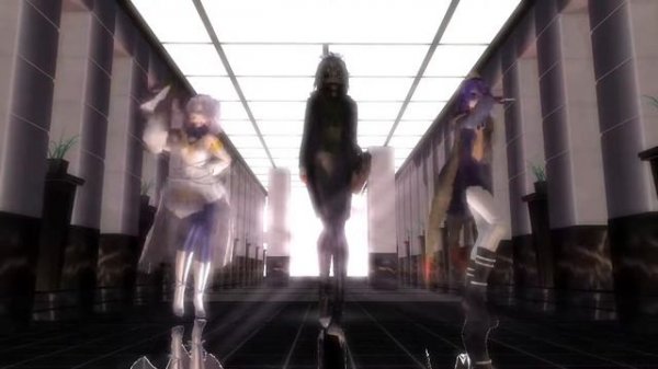 [MMD x Undertale au] HurlyBurly [Lux, Merciless, Rewind]