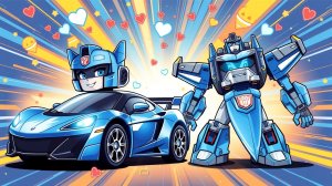 МЕГА СИНИЙ ДУЭТ! Авто-трансформер + самолёт-трансформер = эпик! 😱🔥