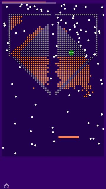 Brick Mania Level 54, Passing (easy), 3 Stars