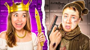 БОГАТЫЙ vs БЕДНЫЙ В STANDOFF 2!😱 КОТЯ против ТИК ТАКА