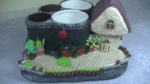 Уютный Домик - органайзер своими руками .