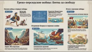 История 5 класс Параграф 28 Греко-Персидские войны краткий пересказ