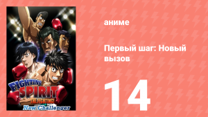 Первый шаг: Новый вызов 14 серия (аниме-сериал, 2009)