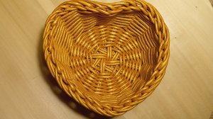 Корзинка "Золотое сердечко2"