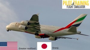 ПОЛЁТ ИЗ GREATER ROCKFORD В ORENJI В PTFS!