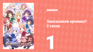 Заказывали кролика? 2 сезон 1 серия (аниме-сериал, 2015)