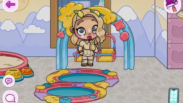 Студия пилатеса и мой отель в avatar world.