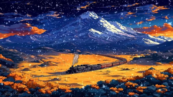 ЗИМНЯЯ БЕЗУМНО КРАСИВАЯ УСПОКАИВАЮЩАЯ МУЗЫКА ДЛЯ СНА 🎵 РАССЛАБЛЯЮЩАЯ МУЗЫКА ДЛЯ ДУШИ В ПОЕЗДЕ